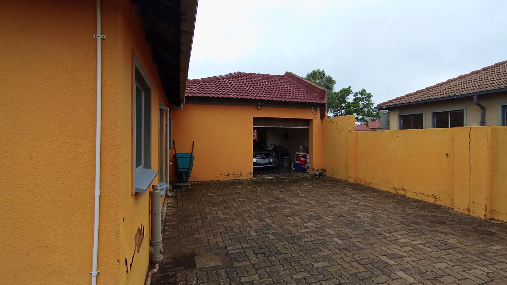 Backyard of property in The Orchards