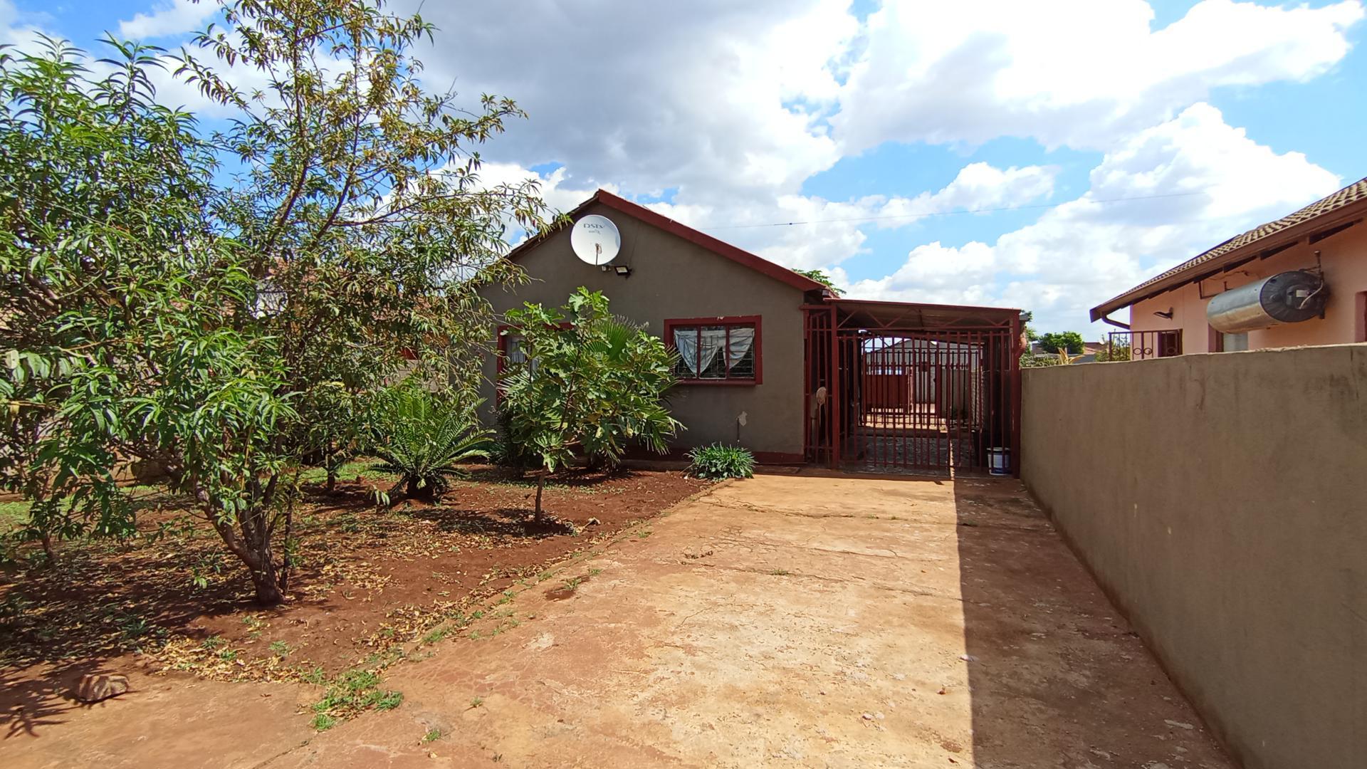 Backyard of property in Soshanguve East