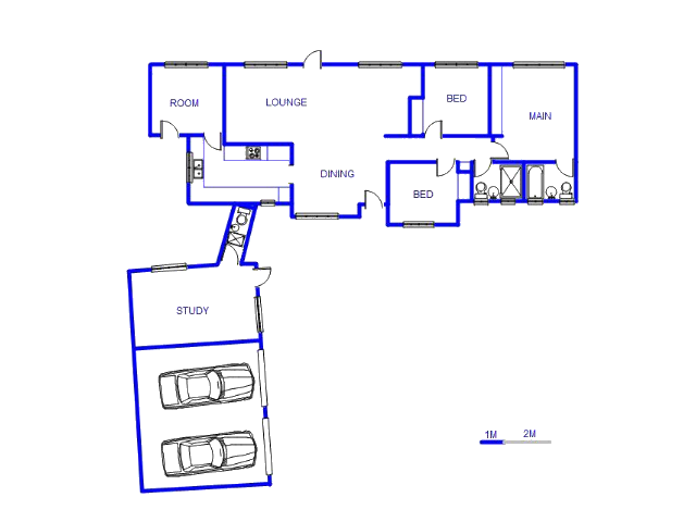 Floor plan of the property in Vorna Valley