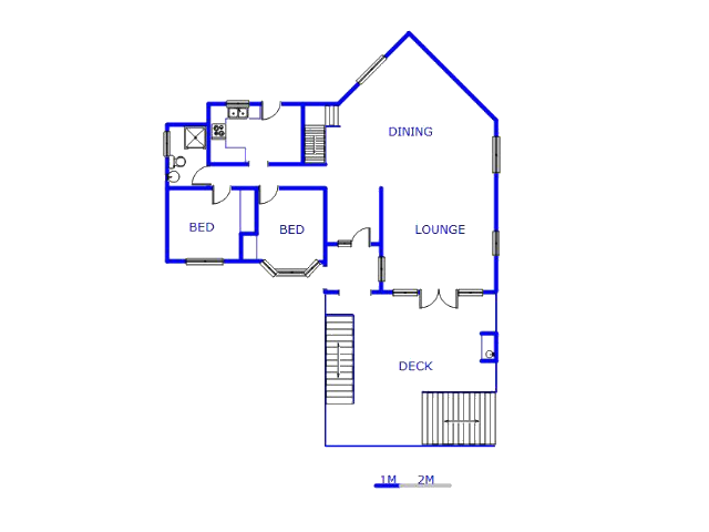 Floor plan of the property in Ridgeway