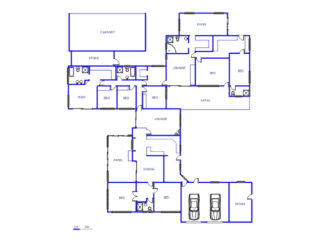 Floor plan of the property in Reyno Ridge