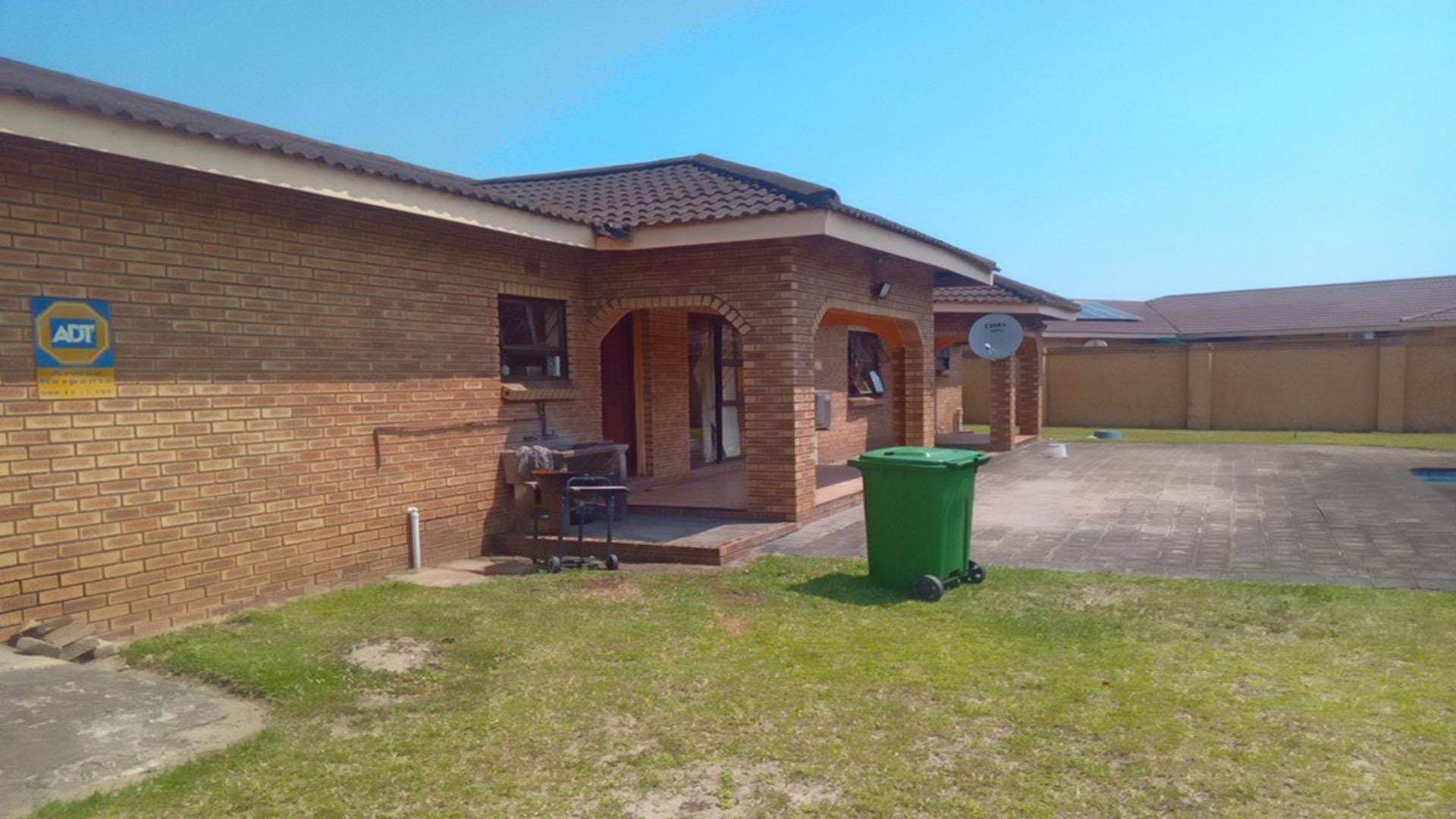 Backyard of property in Richards Bay