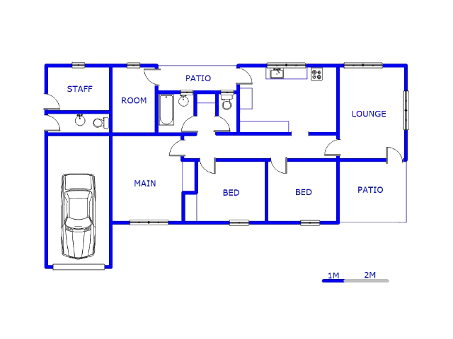 Ground Floor - 130m2 of property for sale in Kwaggasrand