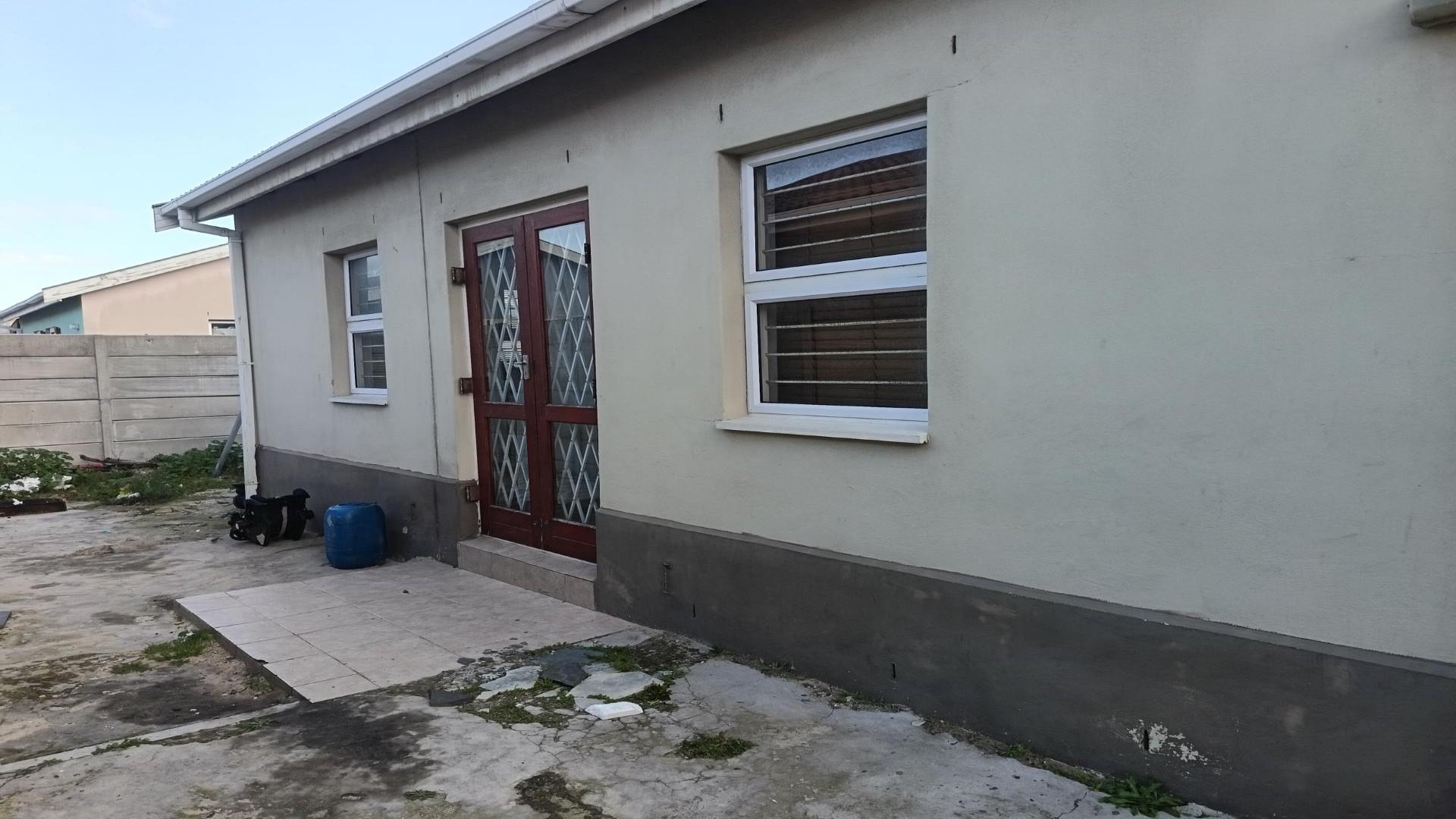 Backyard of property in Mitchells Plain