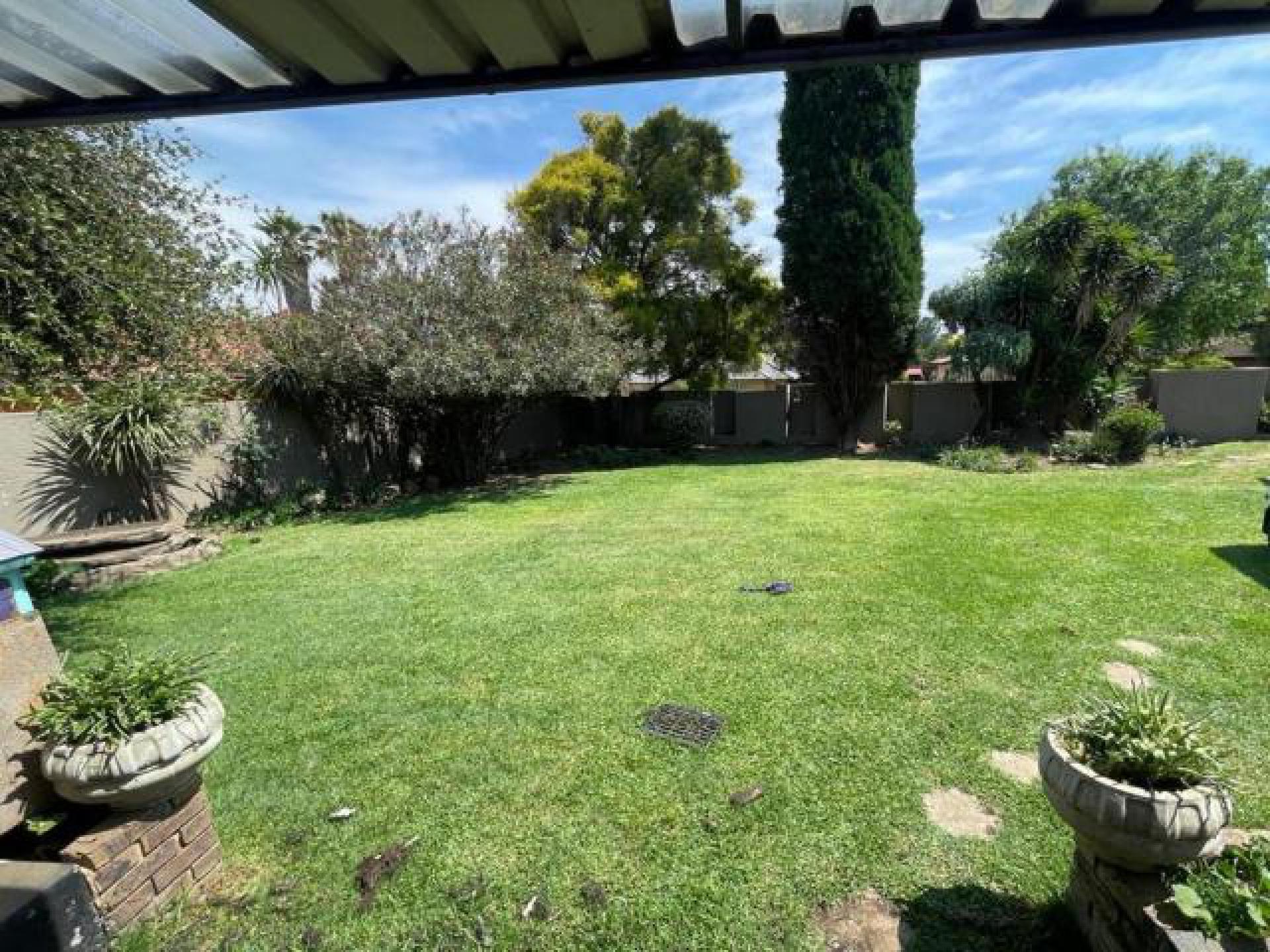 Backyard of property in Albertsdal