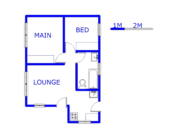 Ground Floor - 43m2 of property for sale in Toekomsrus