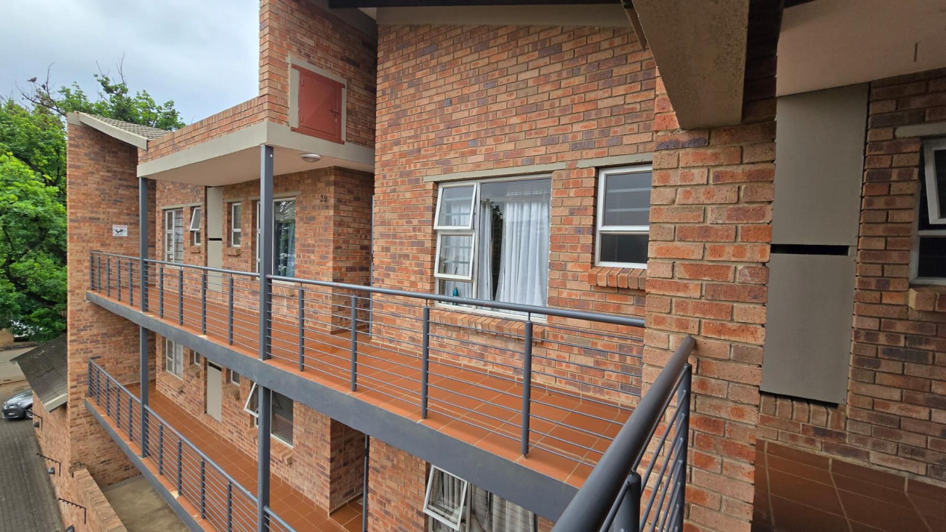 Balcony of property in Potchefstroom