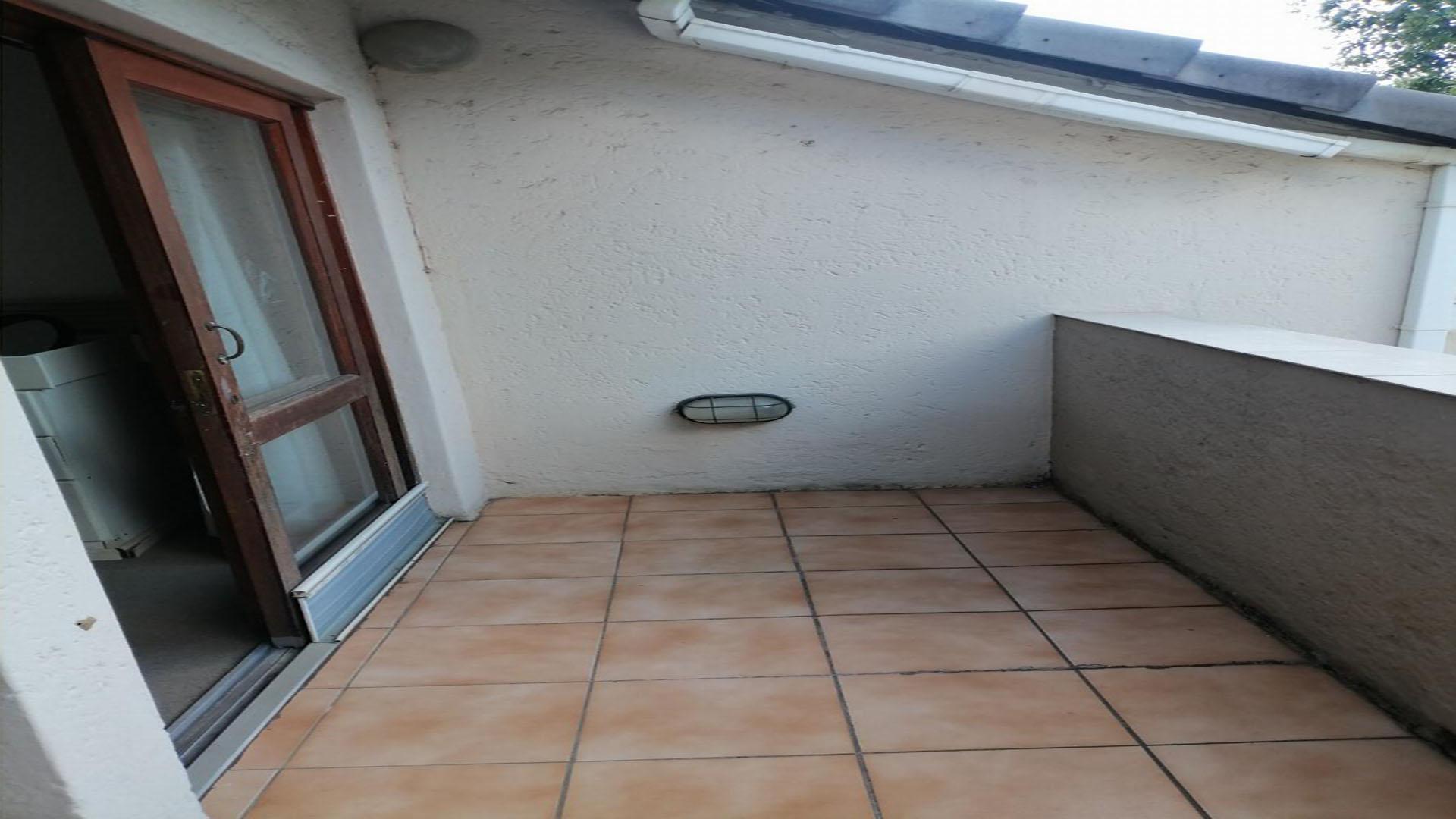 Balcony of property in Bryanston
