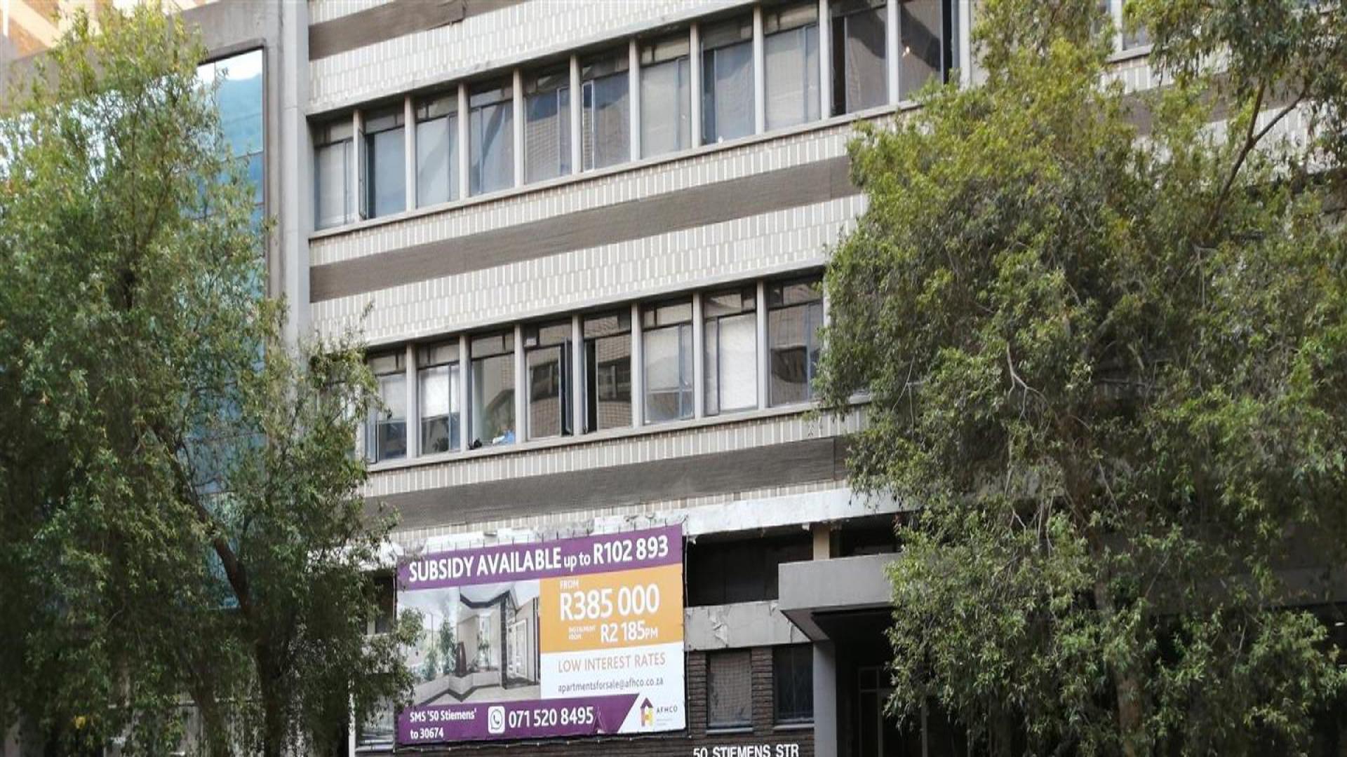 Front View of property in Braamfontein