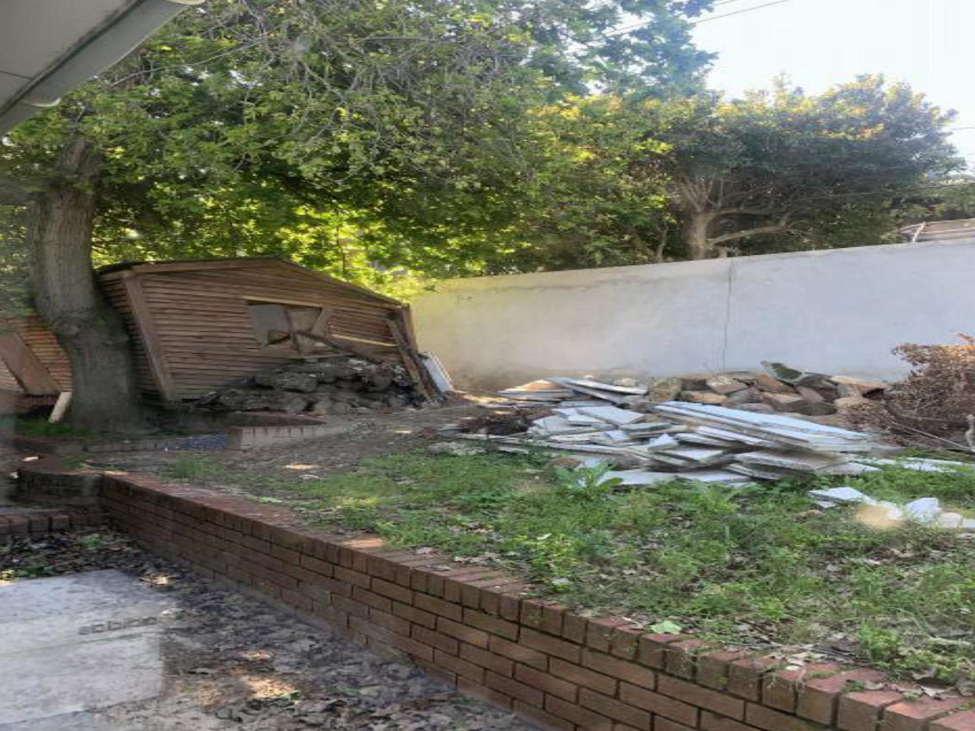 Backyard of property in Kenridge 