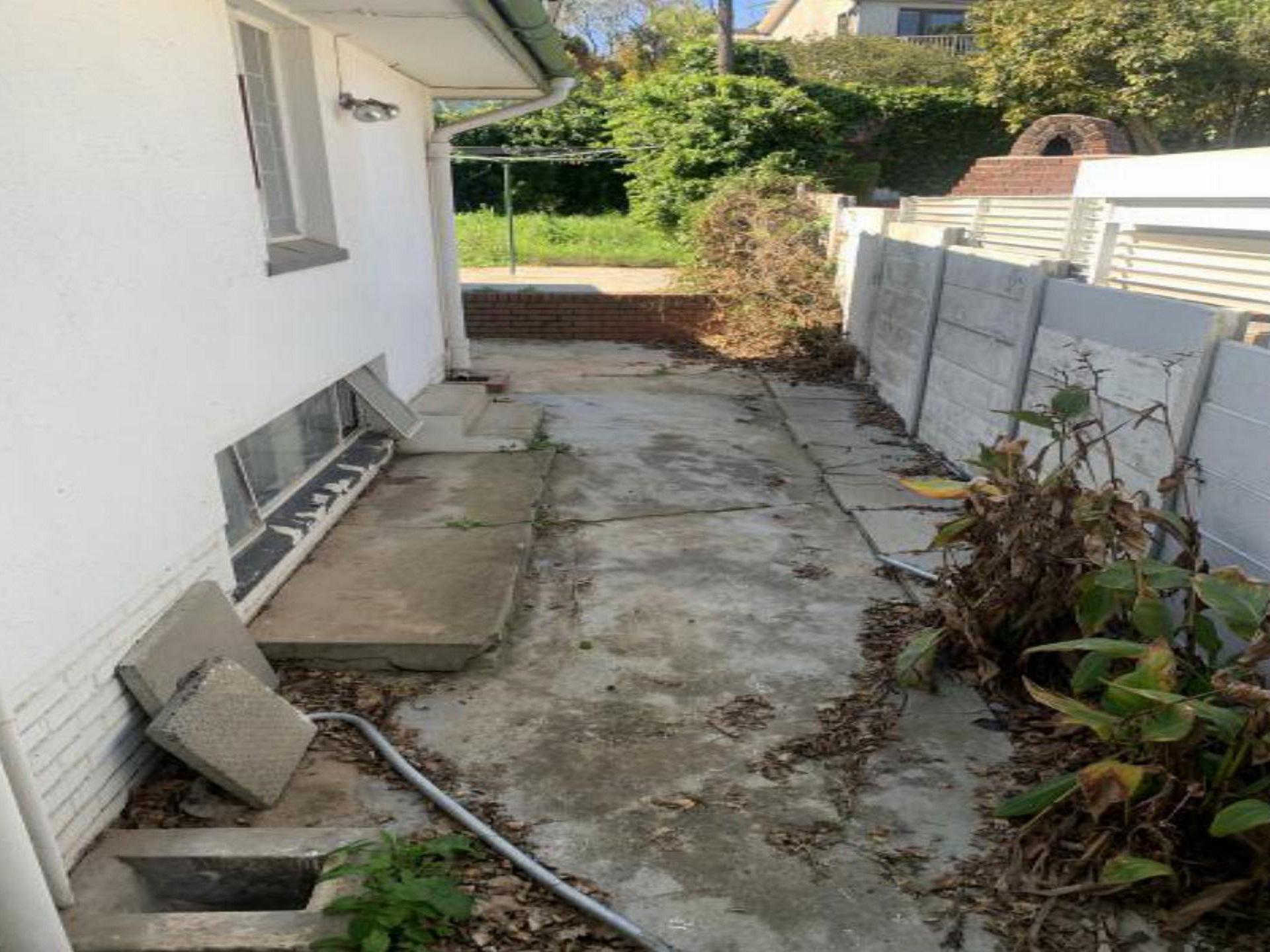 Backyard of property in Kenridge 