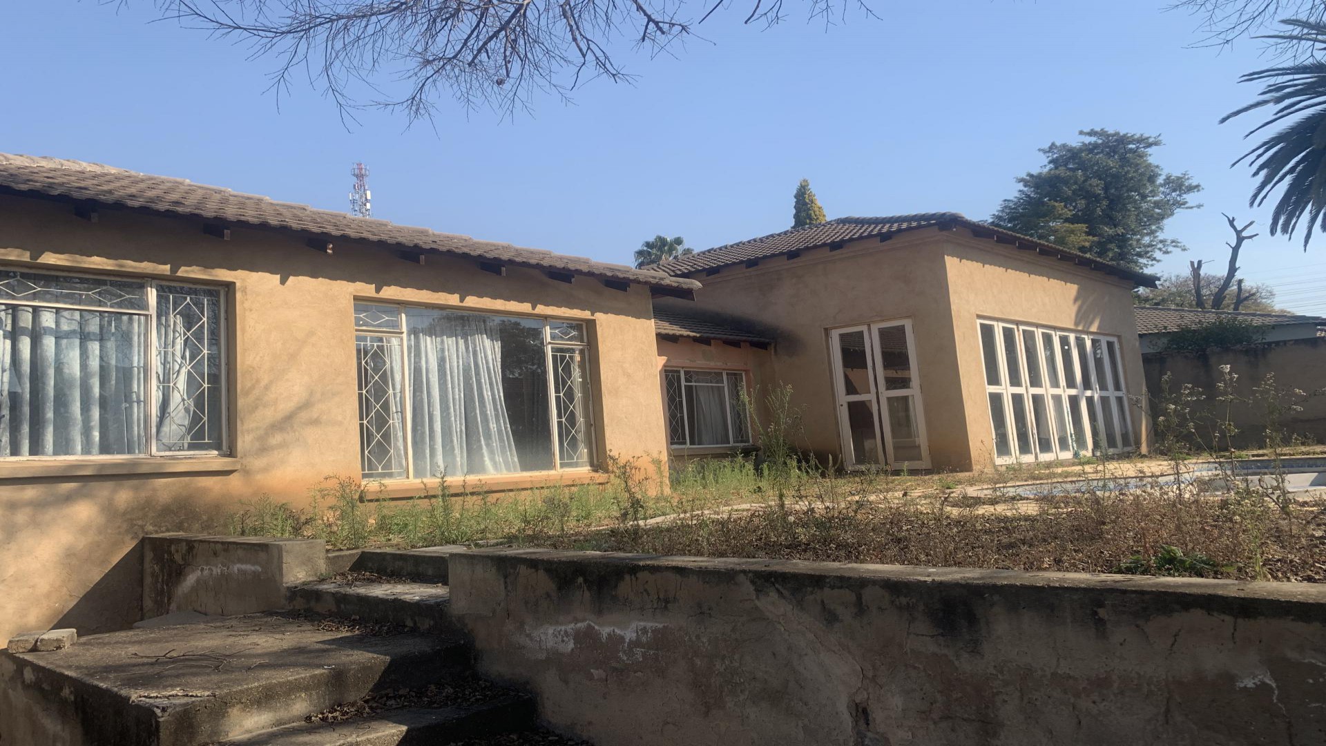 Backyard of property in Johannesburg North