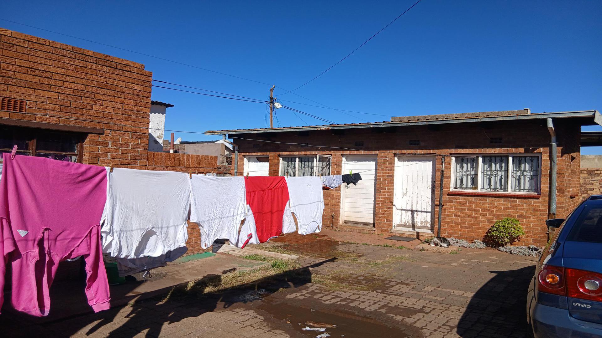 Backyard of property in Dube