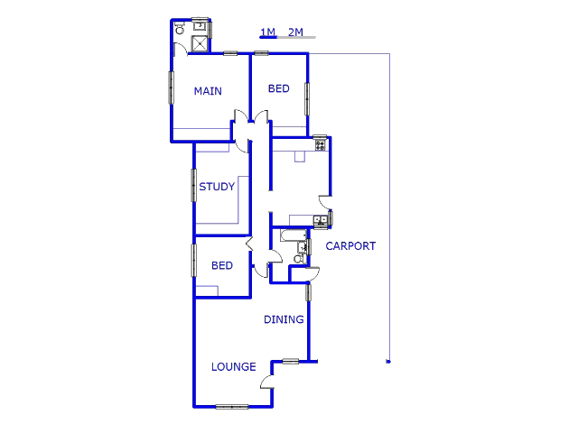 Ground Floor - 231m2 of property for sale in Lenasia