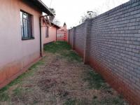 Backyard of property in Lenasia