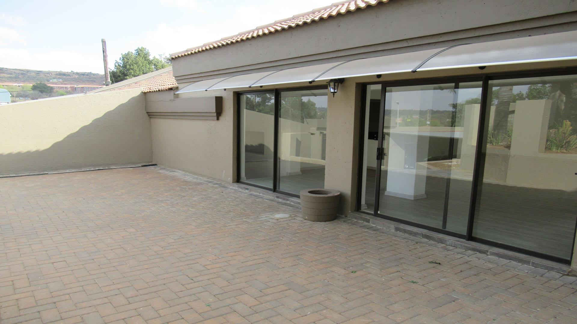 Patio of property in Rangeview