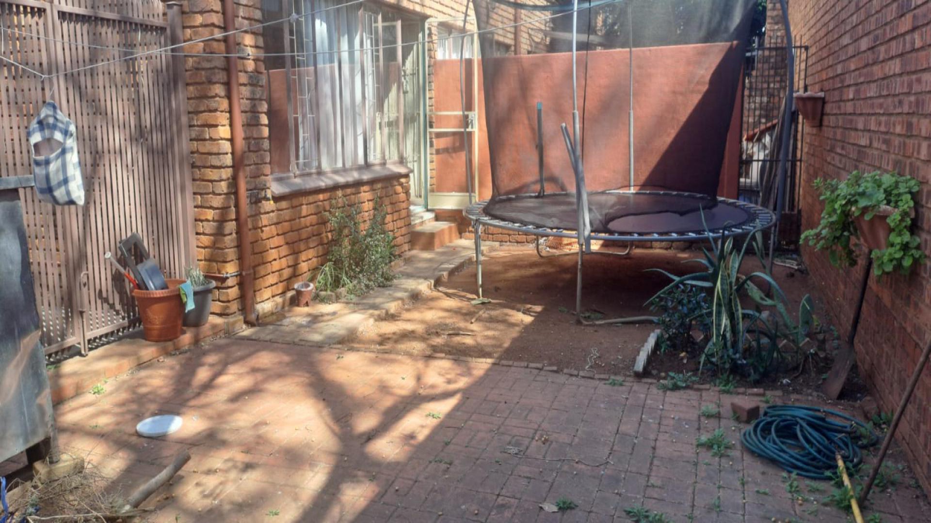Backyard of property in Pretoria North