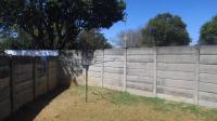 Backyard of property in Anzac