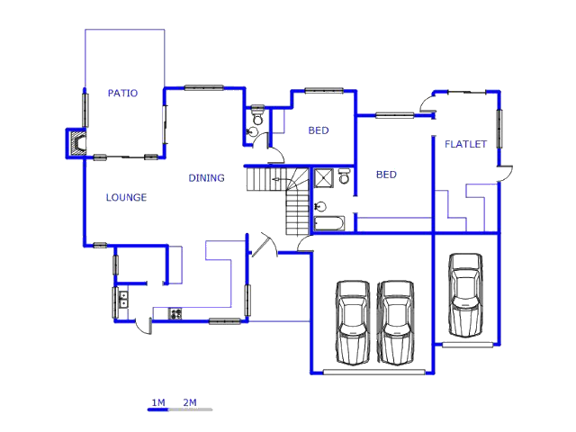 Ground Floor - 253m2 of property for sale in Kosmos Ridge