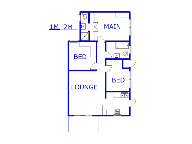 Ground Floor - 75m2 of property for sale in Blancheville