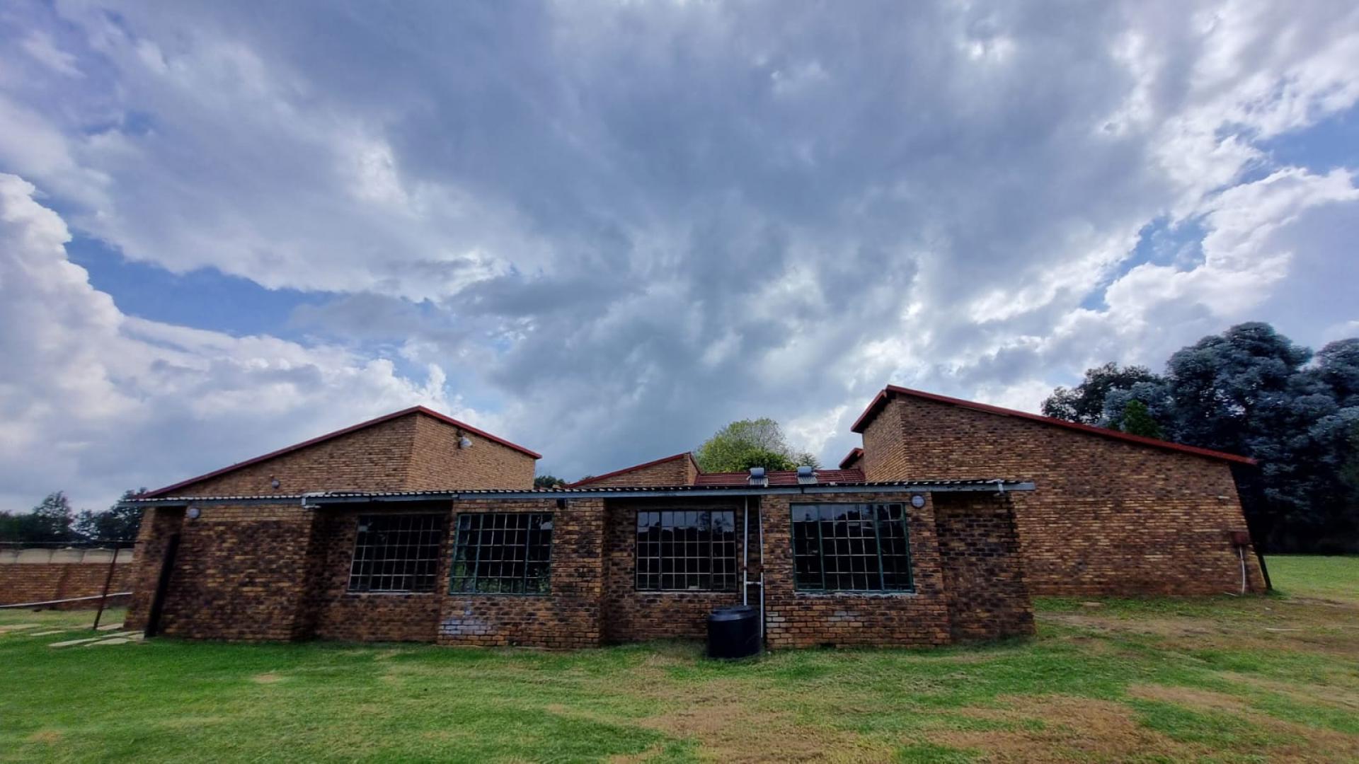 Backyard of property in Delmas