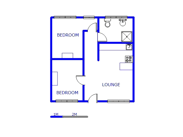 Ground Floor - 52m2 of property for sale in Grootvlei