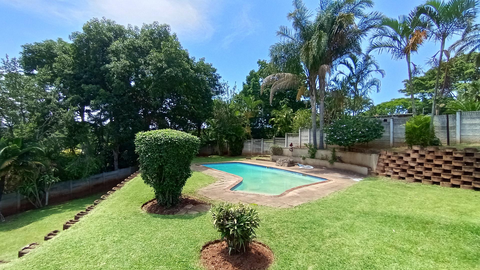 Backyard of property in Amanzimtoti 