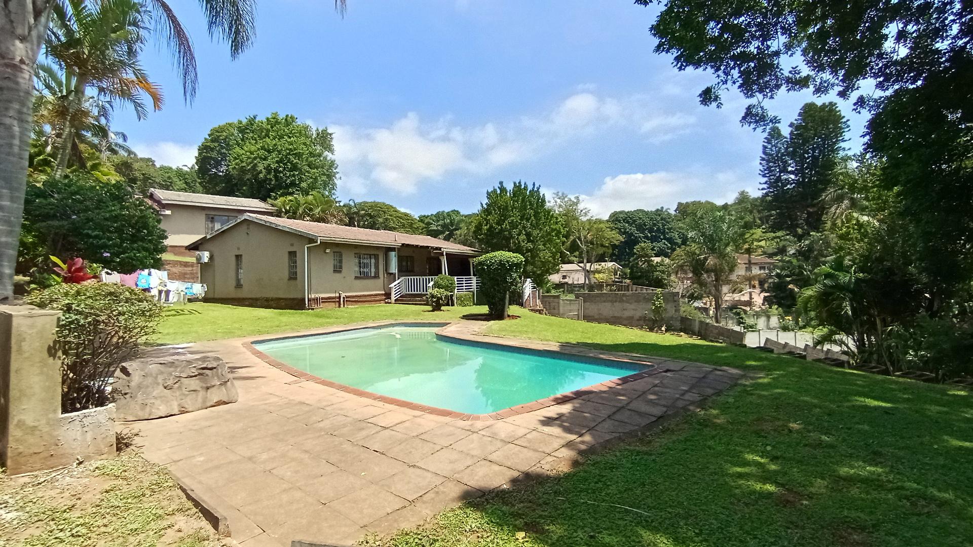Backyard of property in Amanzimtoti 