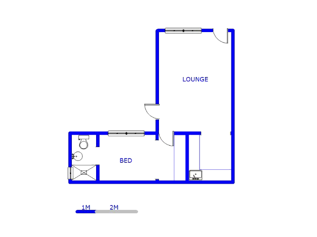 Ground Floor - 47m2 of property for sale in Westdene (JHB)