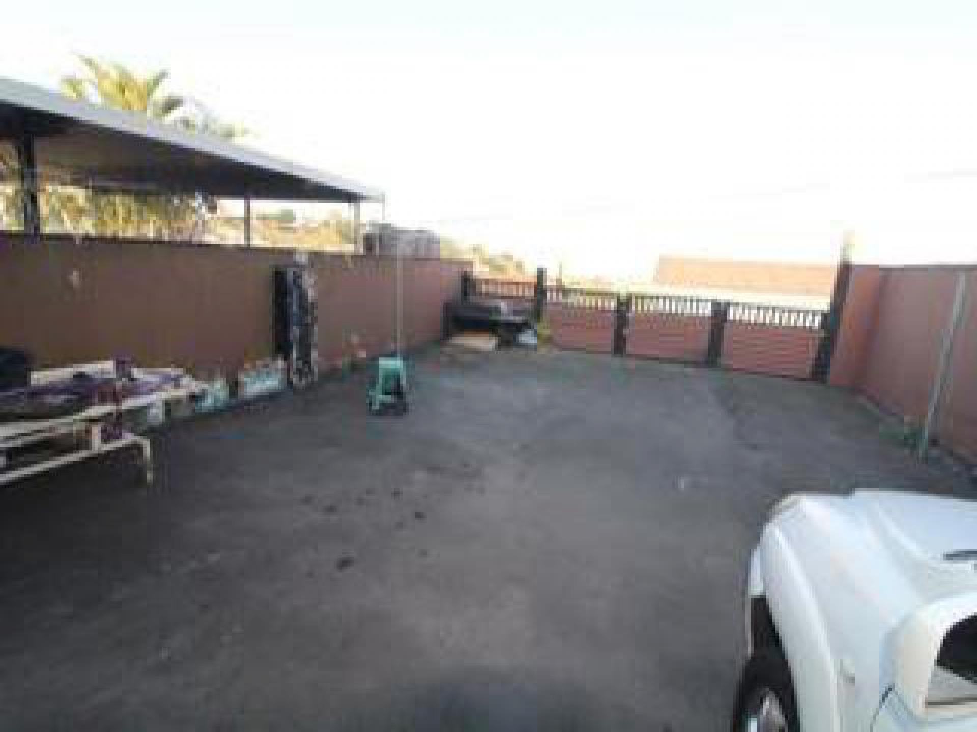 Backyard of property in Chatsworth - KZN