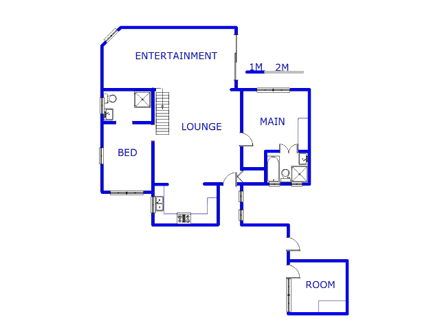 Floor plan of the property in Esther Park