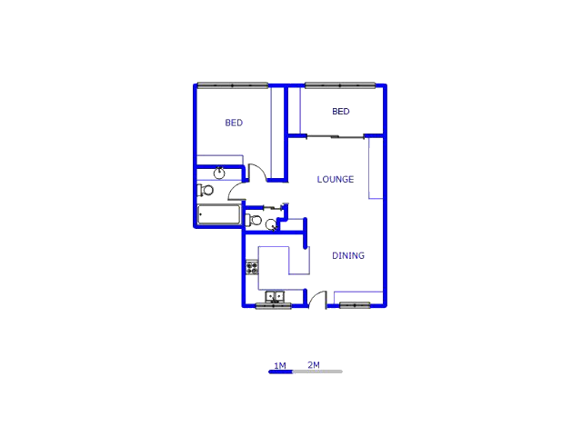 4th Floor - 80m2 of property for sale in Townsend Estate