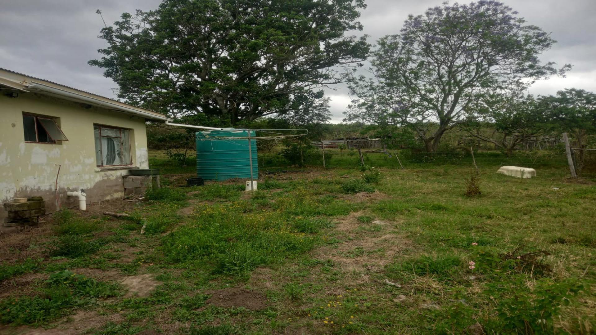 Backyard of property in Gwaba