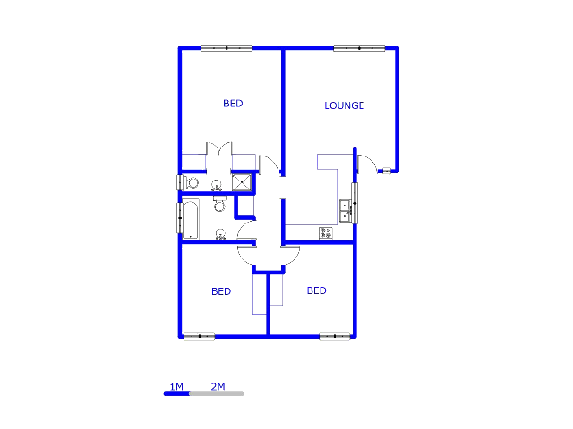 Ground Floor - 93m2 of property for sale in Menlo Park
