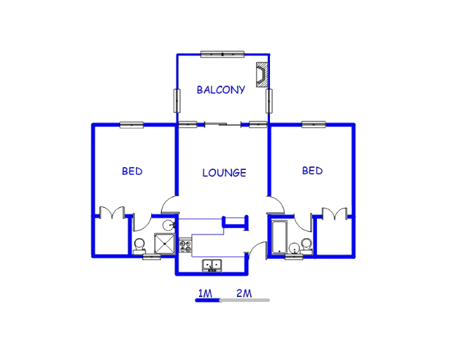 1st Floor - 79m2 of property for sale in Kyalami Hills