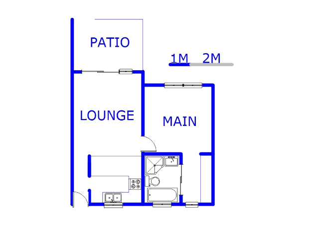 Floor plan of the property in Morningside