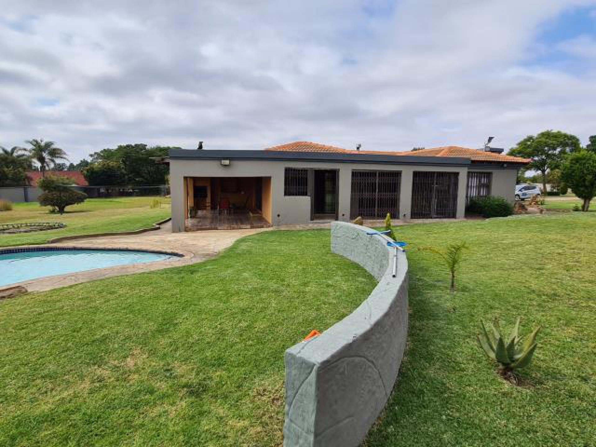 Backyard of property in Glen Austin AH (Midrand)