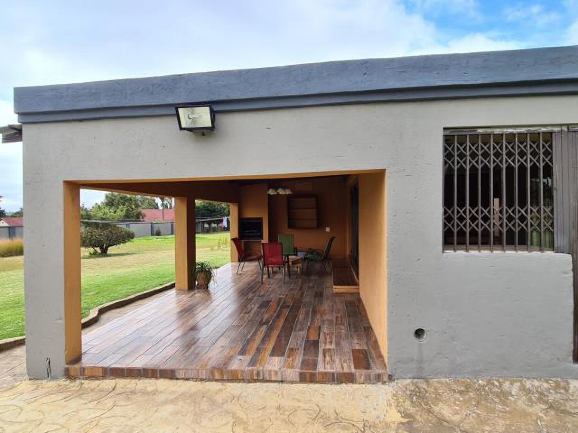 Backyard of property in Glen Austin AH (Midrand)