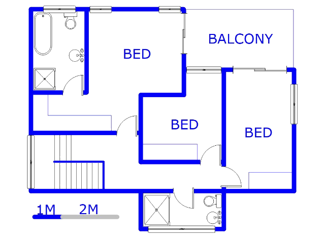1st Floor - 70m2 of property for sale in Bassonia Rock