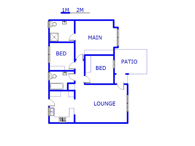 Floor plan of the property in Homes Haven