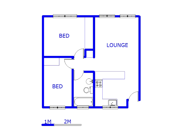 Ground Floor - 56m2 of property for sale in Weltevreden Park
