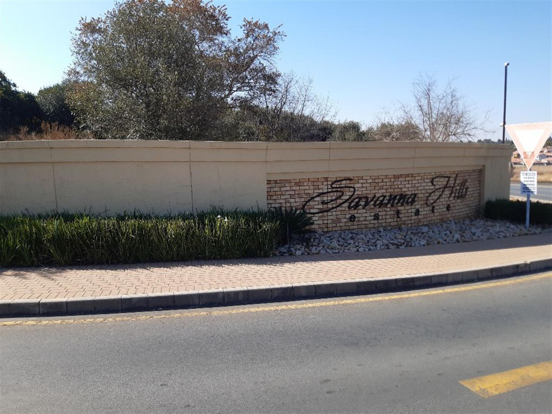 Front View of property in Savanna Hills Estate