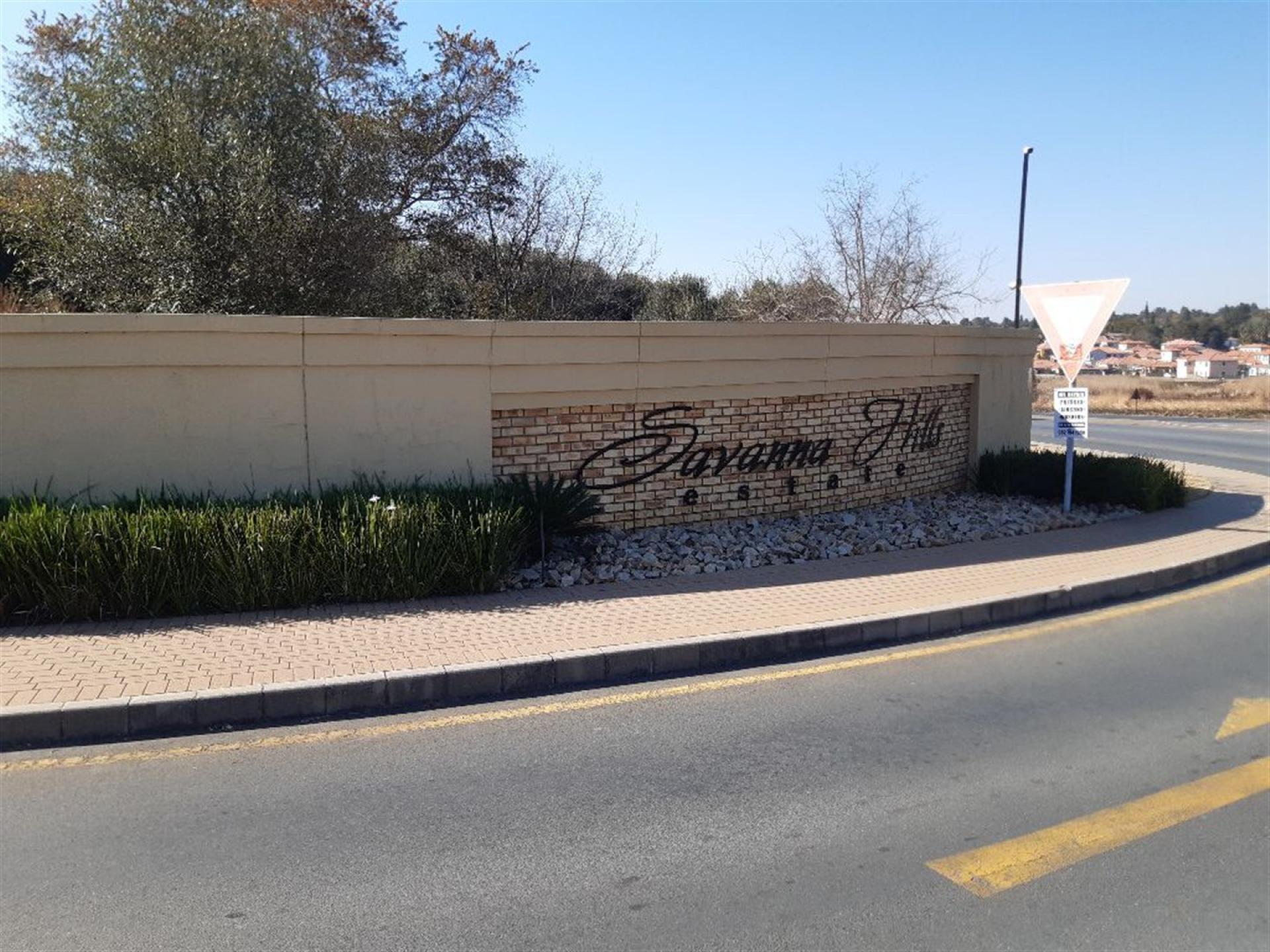 Front View of property in Savanna Hills Estate
