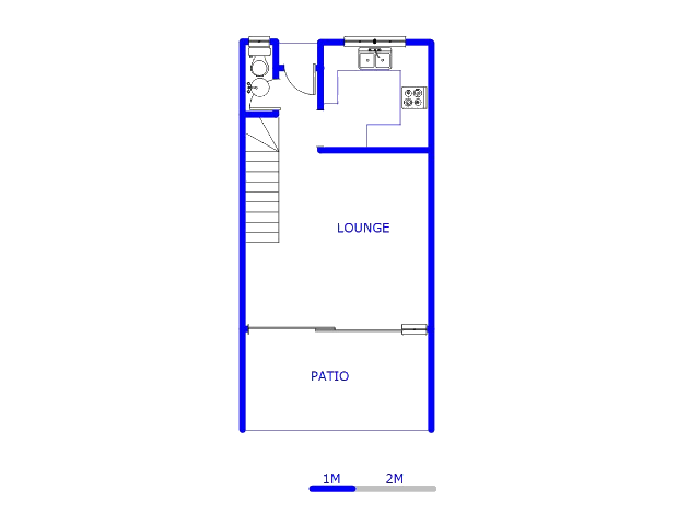 Ground Floor - 44m2 of property for sale in Bedford Gardens