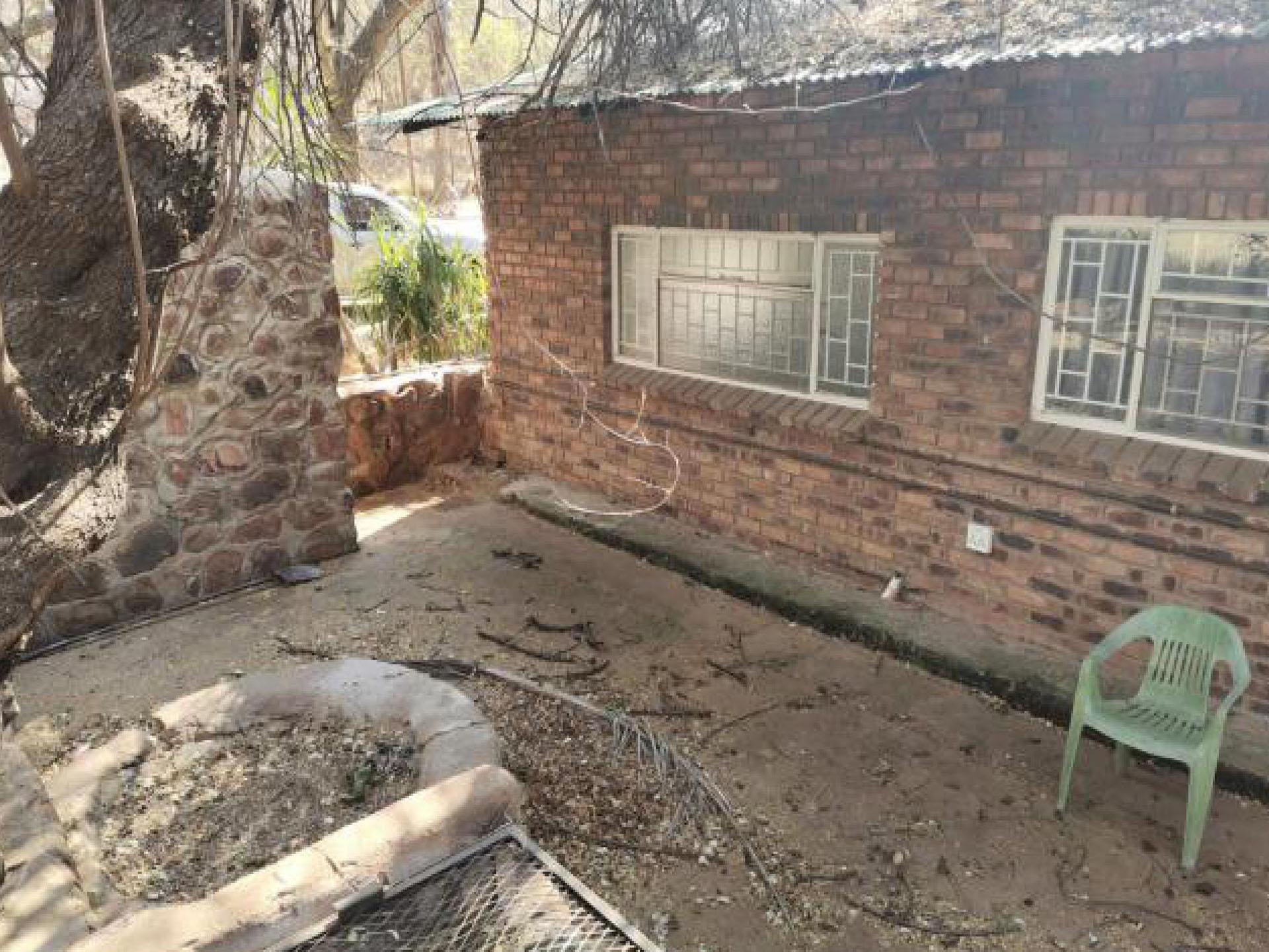 Backyard of property in Lephalale (Ellisras)