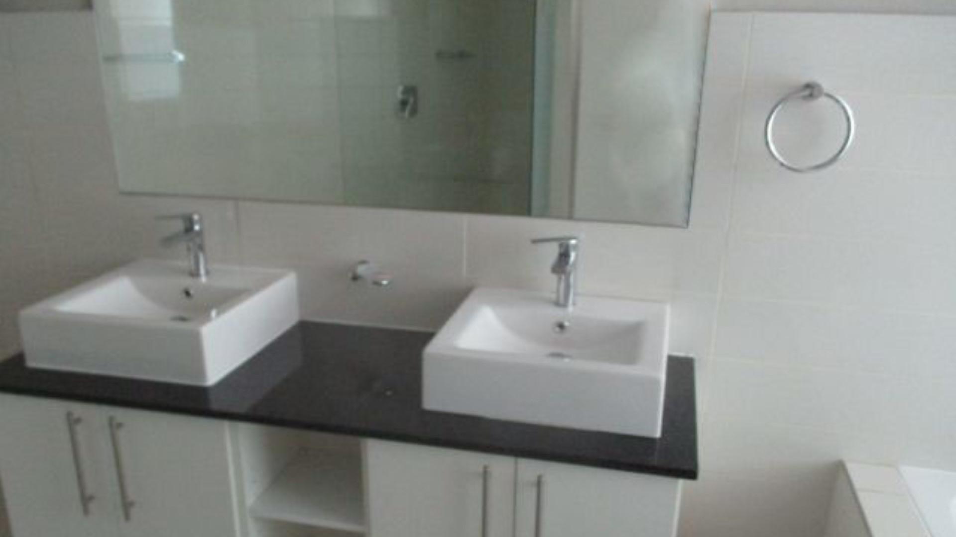Main Bathroom of property in Rivonia