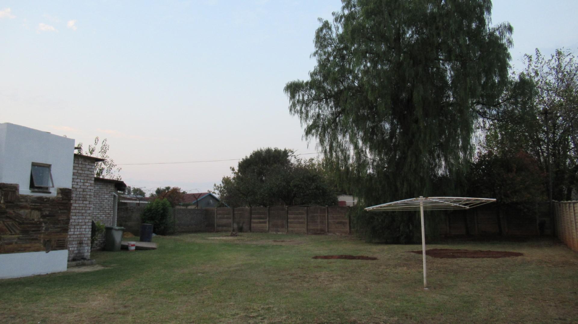 Backyard of property in Rothdene