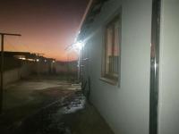 Backyard of property in Evaton