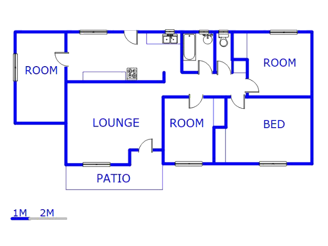 Ground Floor - 124m2 of property for sale in Grootvlei