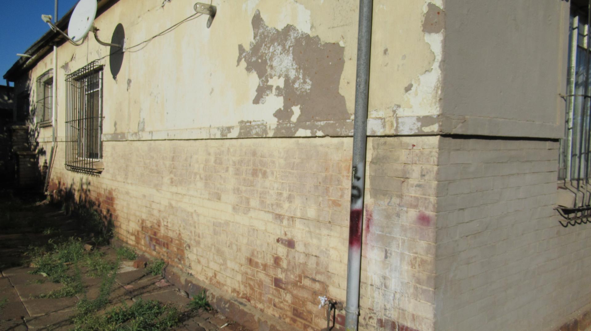 Backyard of property in Berea - JHB